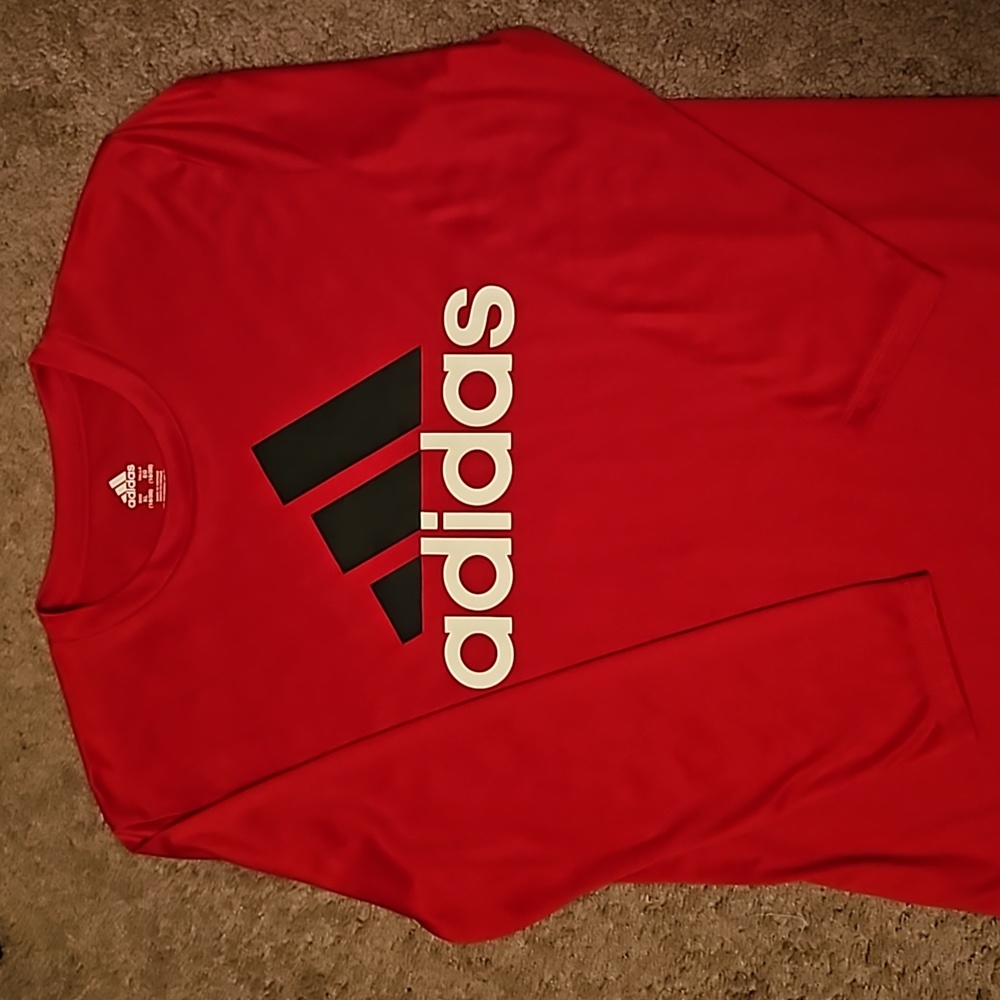 Youth Adidas Climalite Long Sleeve Shirt